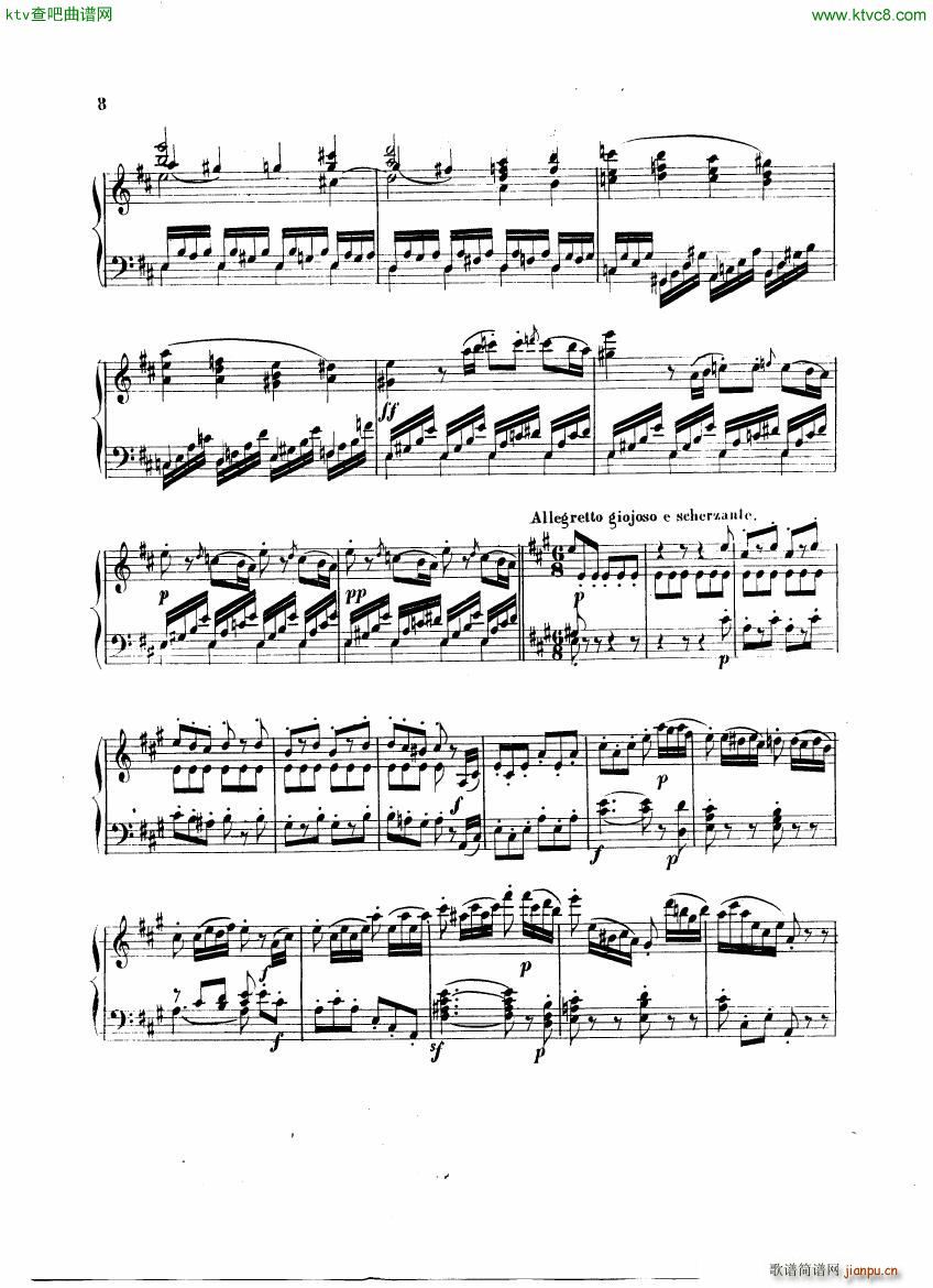 hummel 124 fantasy on mozart s figaro(钢琴谱)7