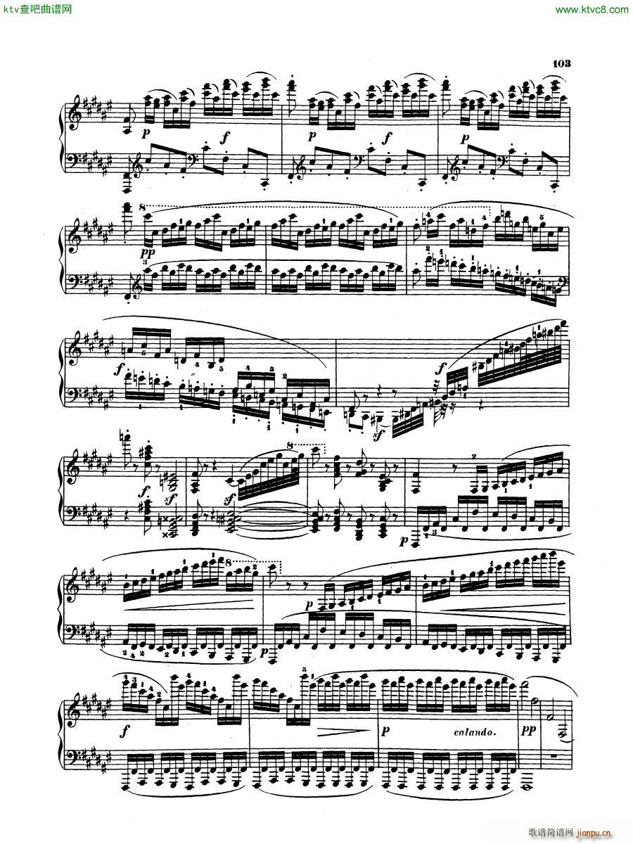 Hummel Sonata in F sharp minor Op 81(钢琴谱)30