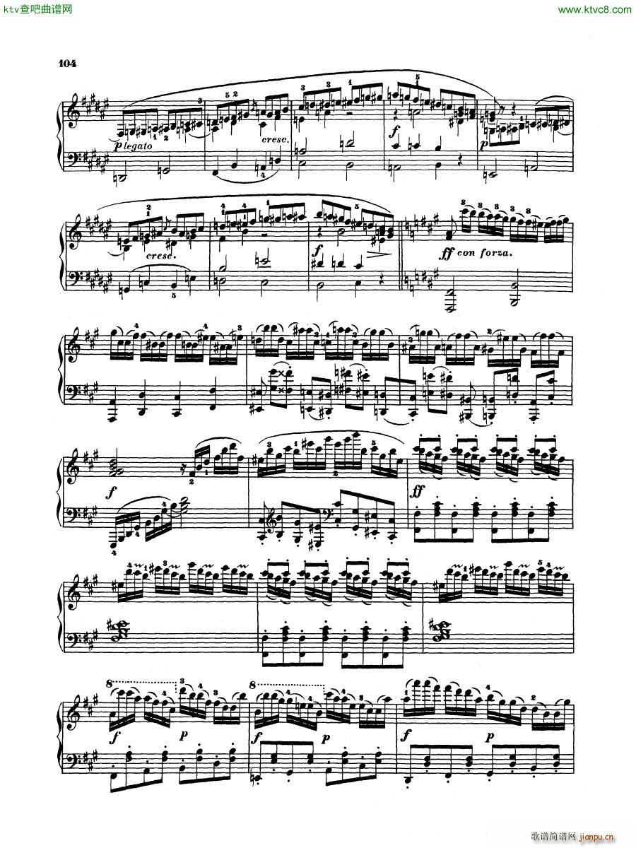 Hummel Sonata in F sharp minor Op 81(钢琴谱)31