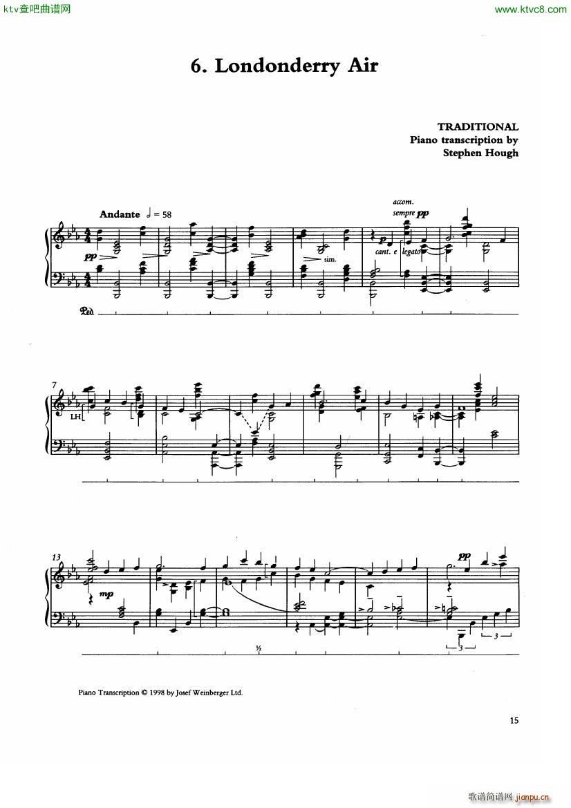 hough song1(钢琴谱)15