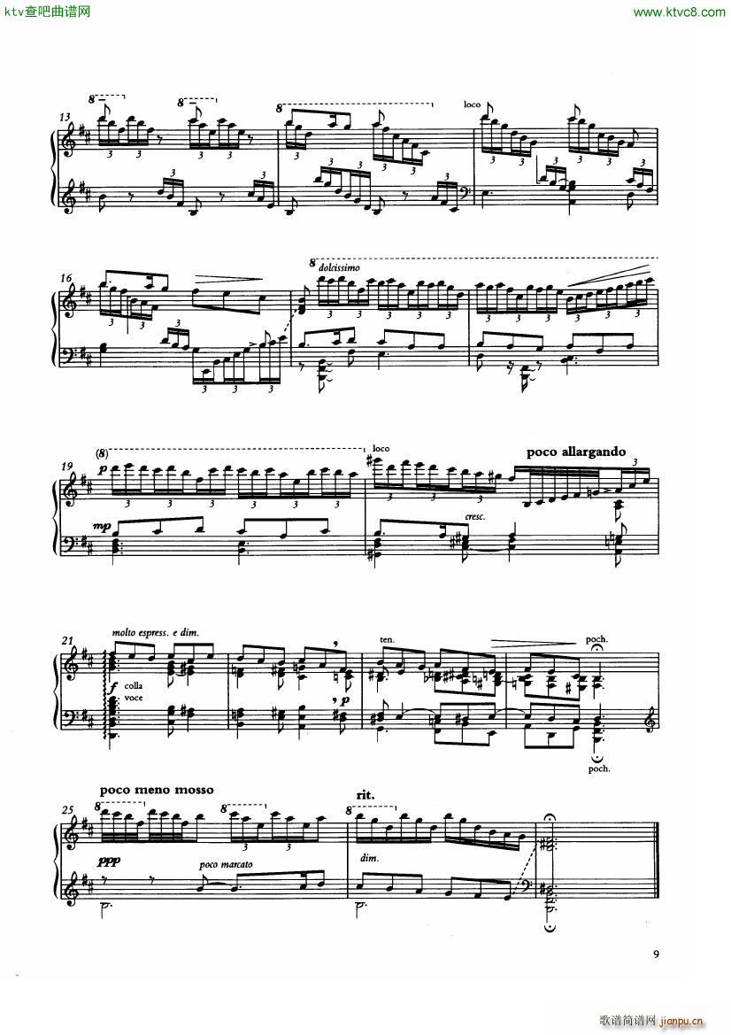 hough song1(钢琴谱)9