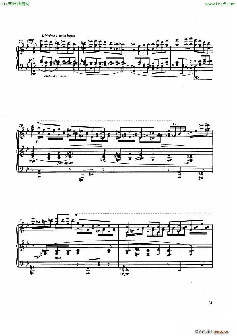 hough song1(钢琴谱)21