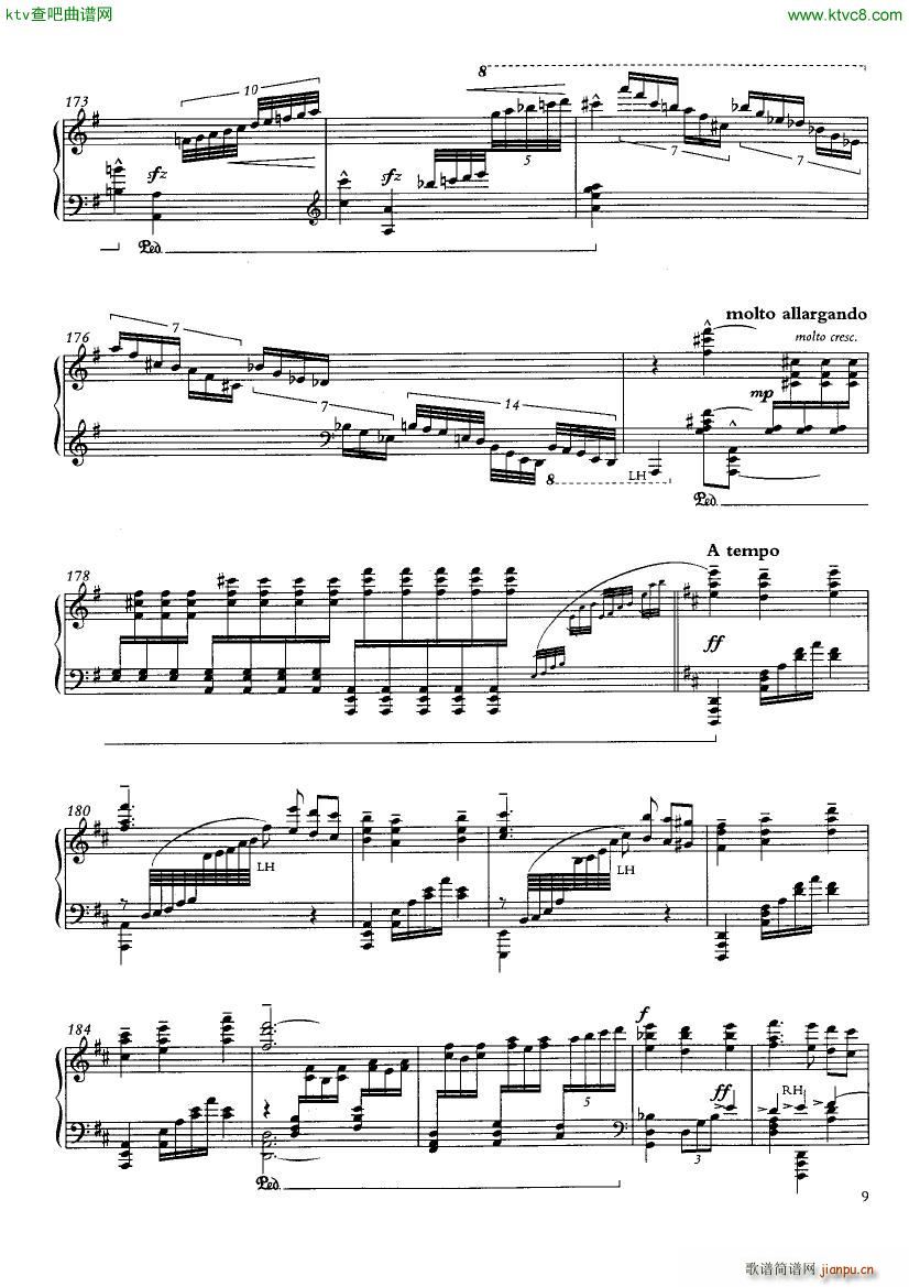 Hough 4 songs(钢琴谱)9