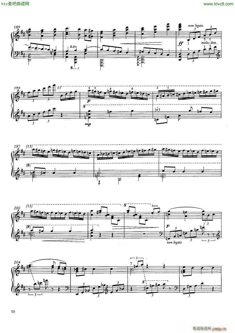 Hough 4 songs(钢琴谱)10