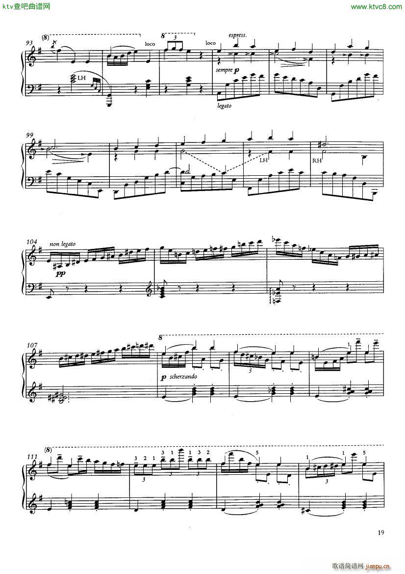 Hough 4 songs(钢琴谱)19