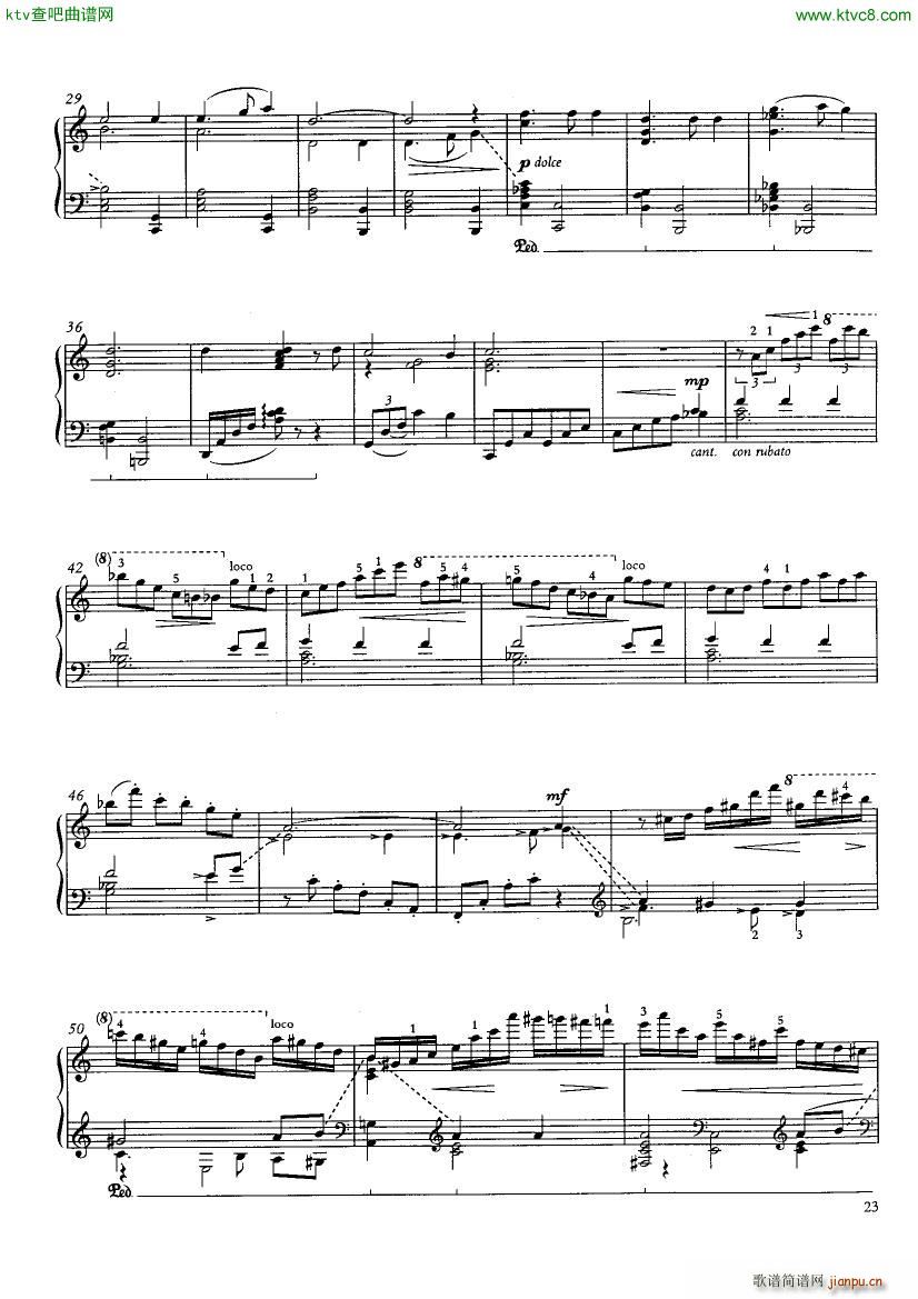 Hough 4 songs(钢琴谱)23