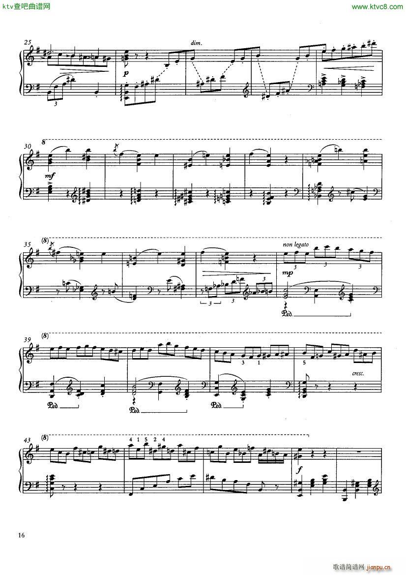 Hough 4 songs(钢琴谱)16