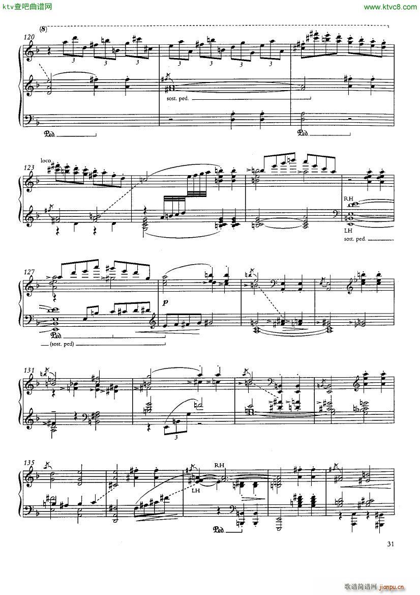 Hough 4 songs(钢琴谱)31