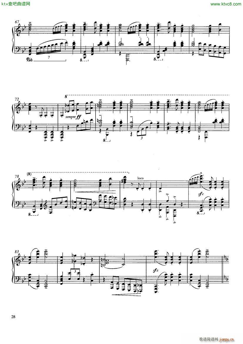 Hough 4 songs(钢琴谱)28