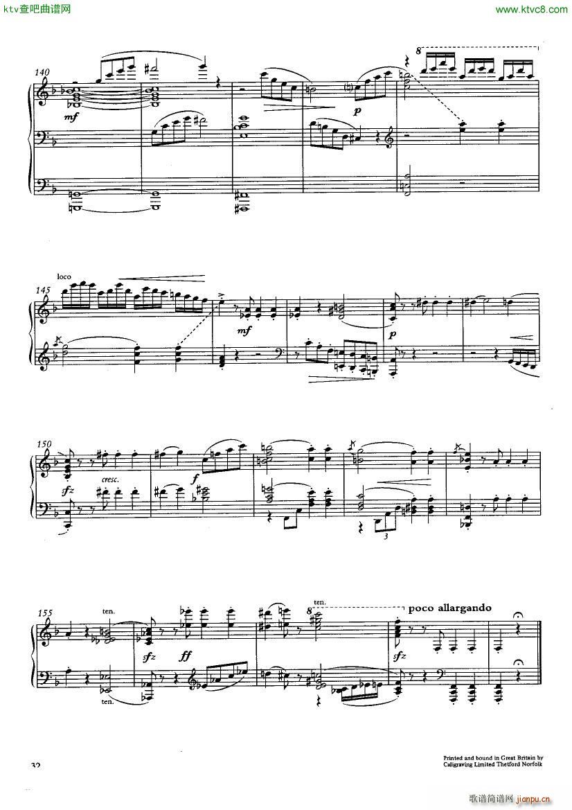 Hough 4 songs(钢琴谱)32