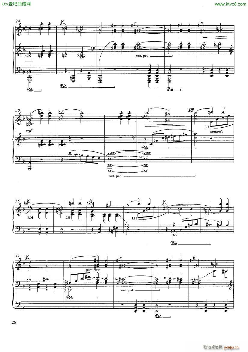 Hough 4 songs(钢琴谱)26