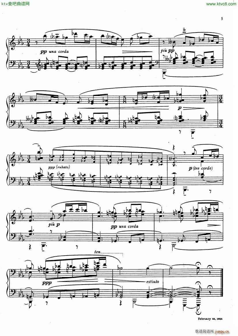 Ireland Prelude(钢琴谱)5