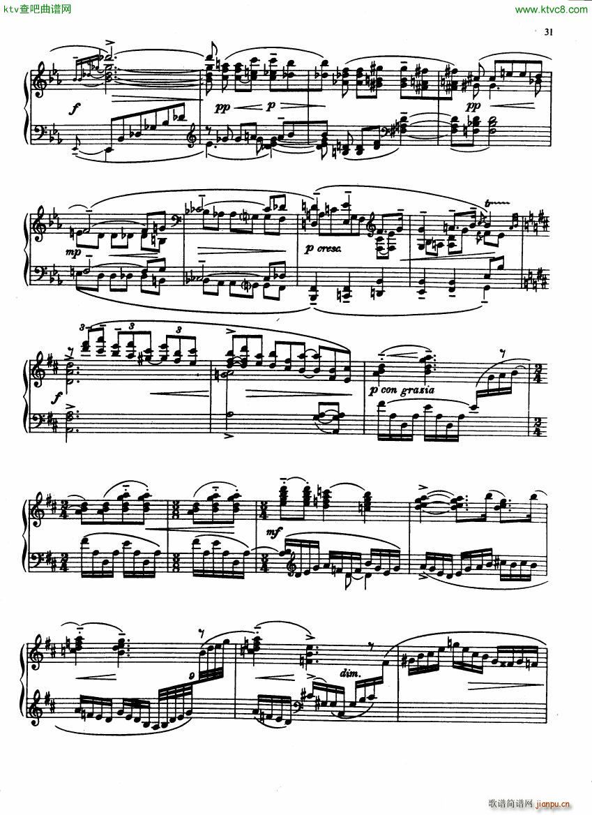 Ireland Sarnia 2 In a May Morning(钢琴谱)3