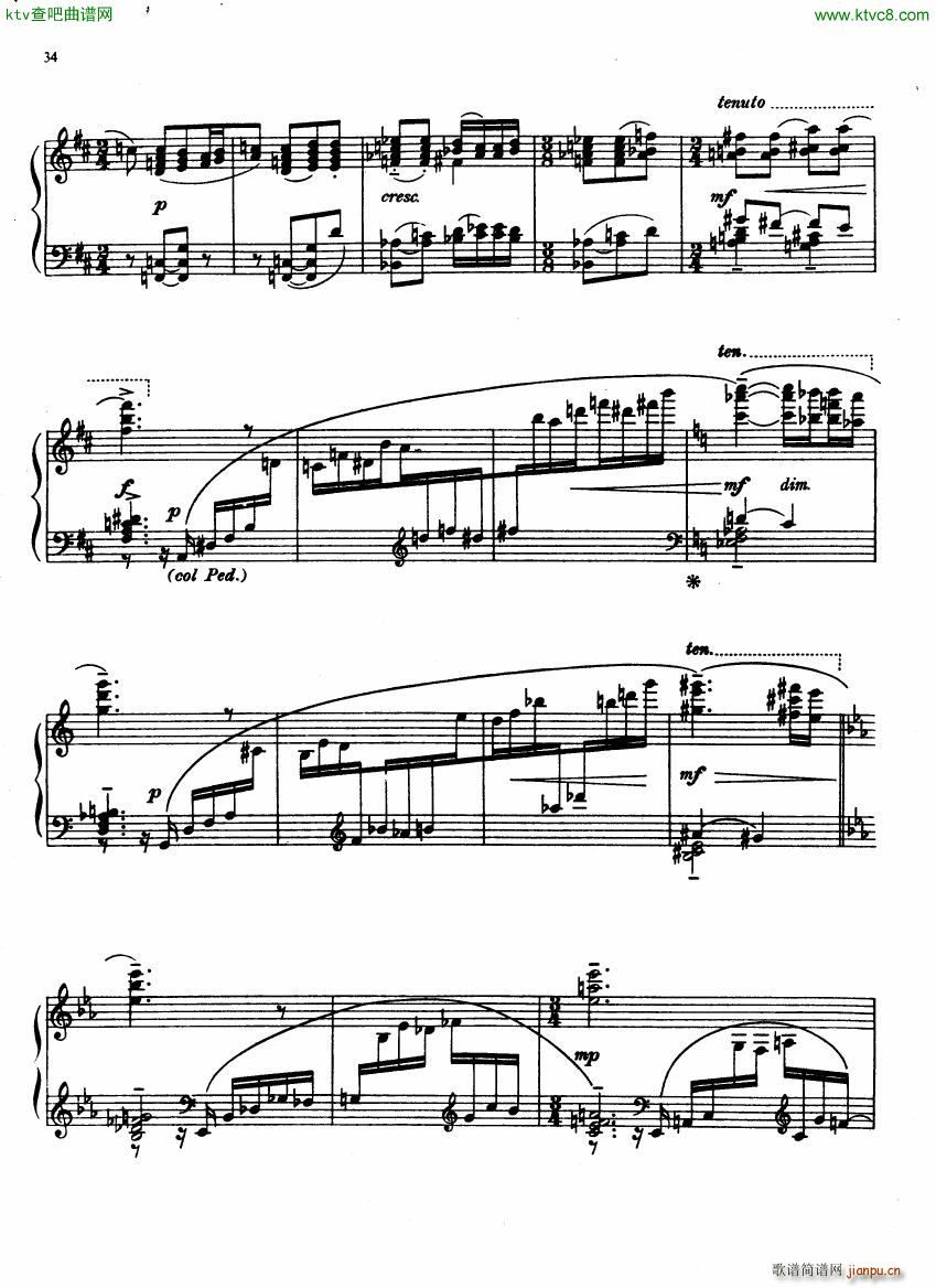 Ireland Sarnia 2 In a May Morning(钢琴谱)6