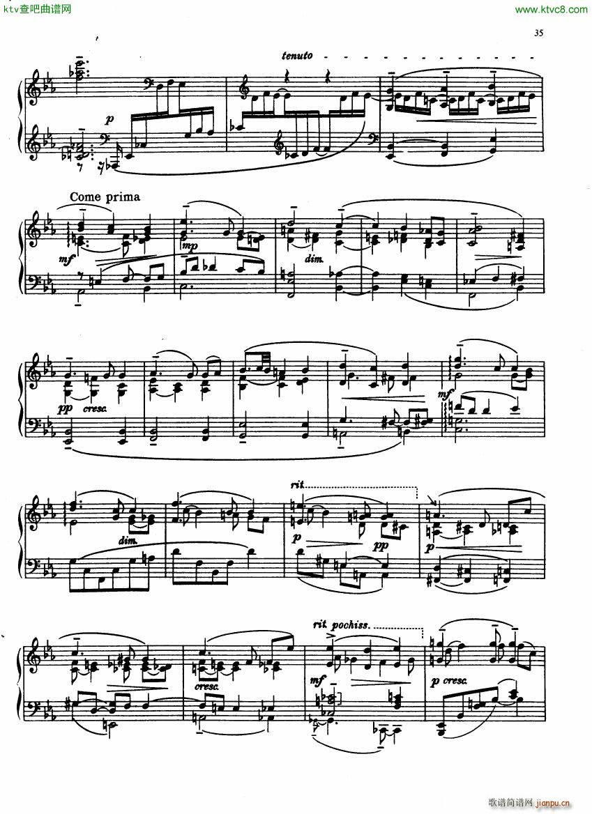 Ireland Sarnia 2 In a May Morning(钢琴谱)7