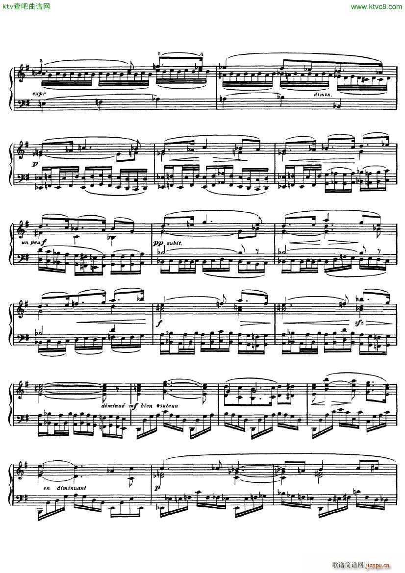 Indy Sonate en mi(钢琴谱)35