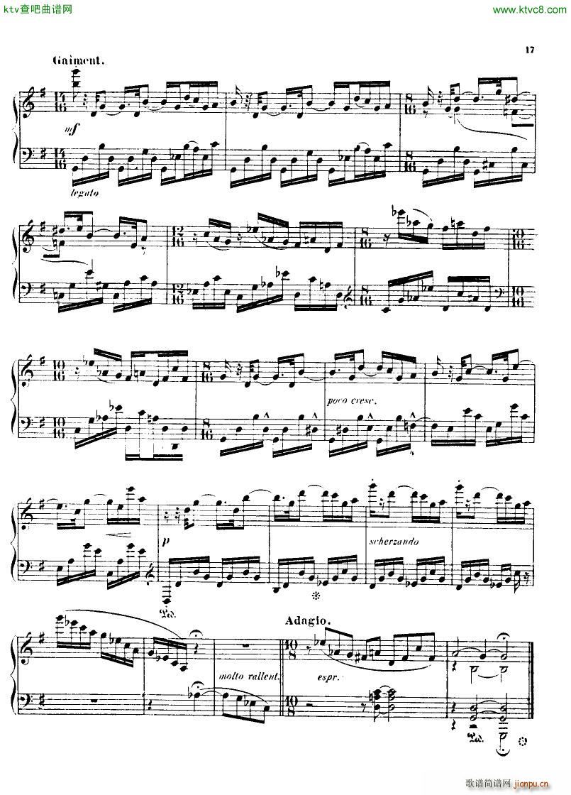 Indy Poeme des montagnes op15(钢琴谱)14