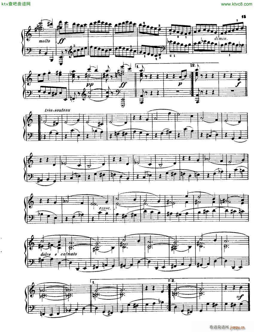 Indy Petite Sonate dans la forme classique op9(钢琴谱)13