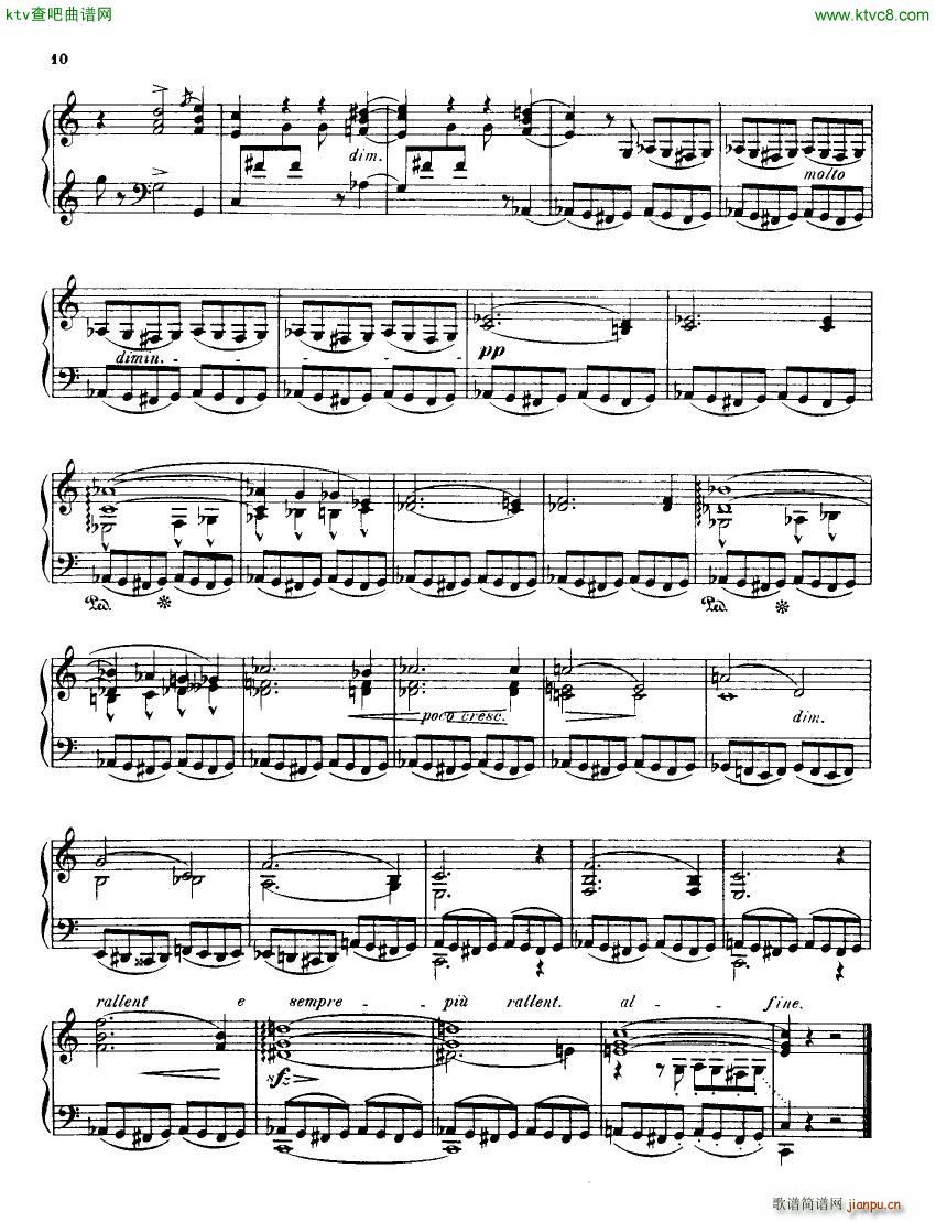 Indy Petite Sonate dans la forme classique op9(钢琴谱)8