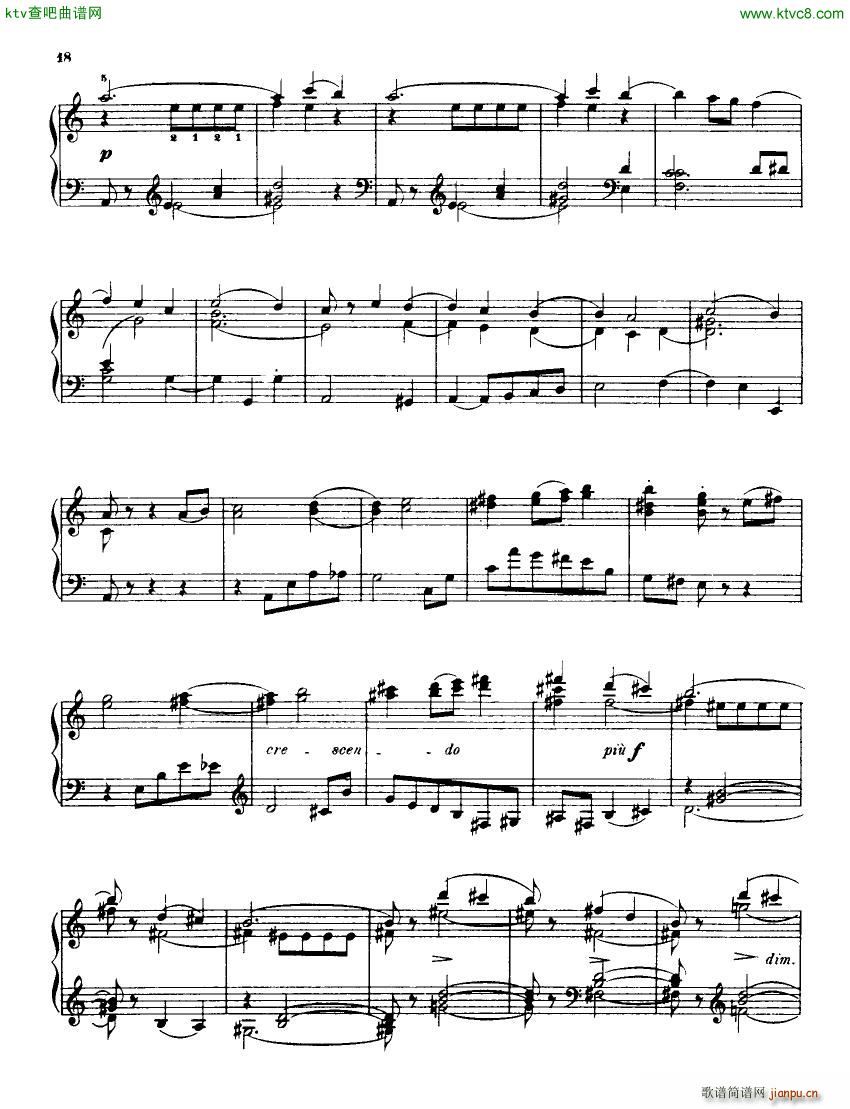 Indy Petite Sonate dans la forme classique op9(钢琴谱)16