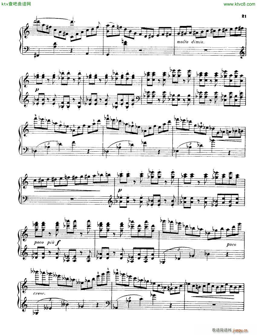 Indy Petite Sonate dans la forme classique op9(钢琴谱)19