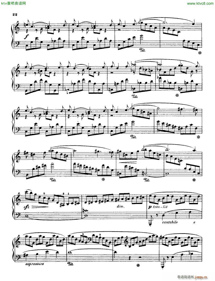 Indy Petite Sonate dans la forme classique op9(钢琴谱)20