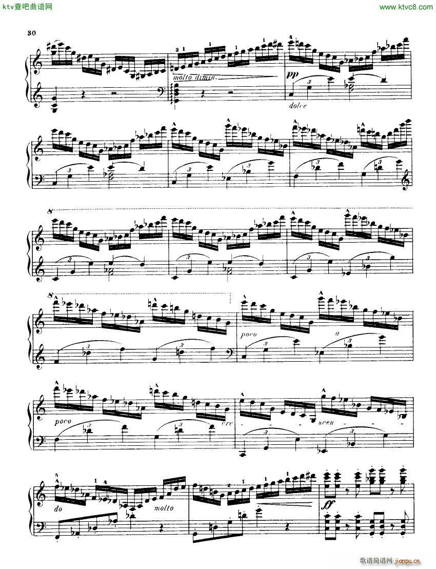 Indy Petite Sonate dans la forme classique op9(钢琴谱)28