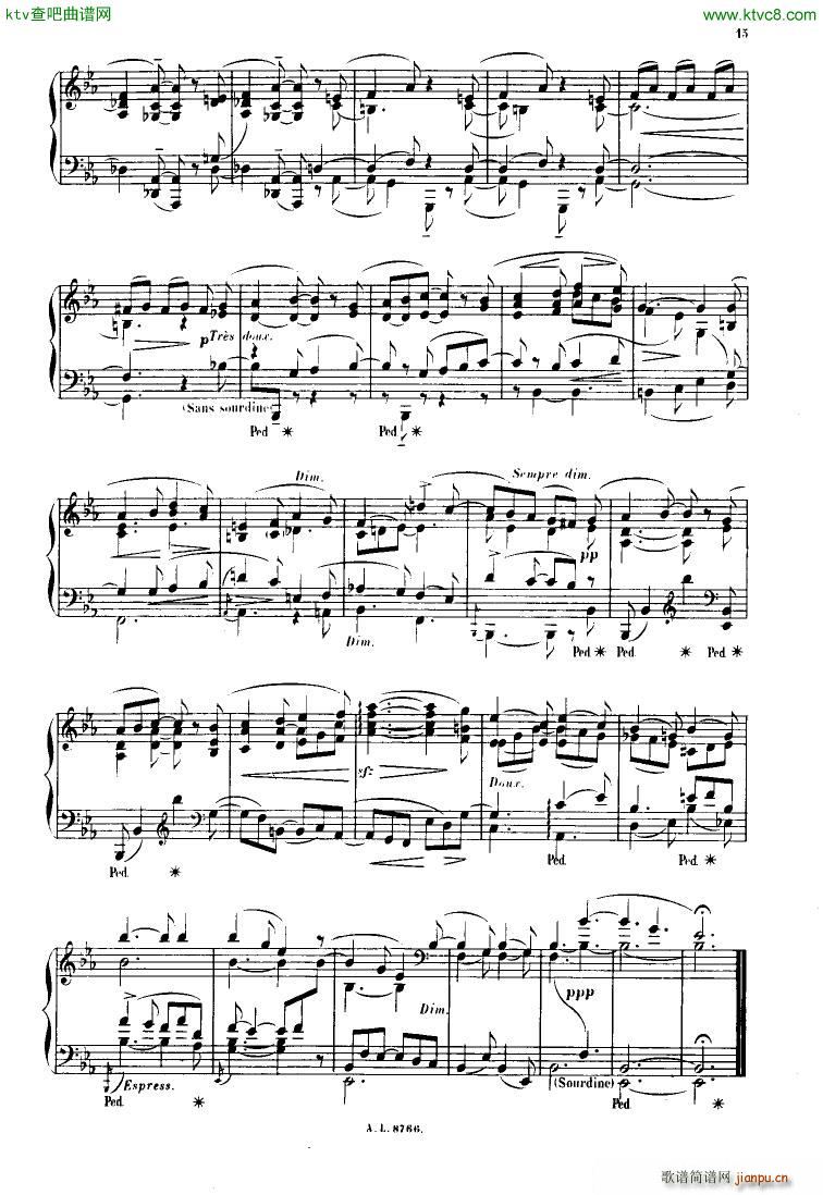 d indy Tableaux de Voyage Op 33(钢琴谱)12