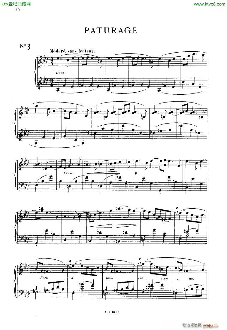 d indy Tableaux de Voyage Op 33(钢琴谱)7