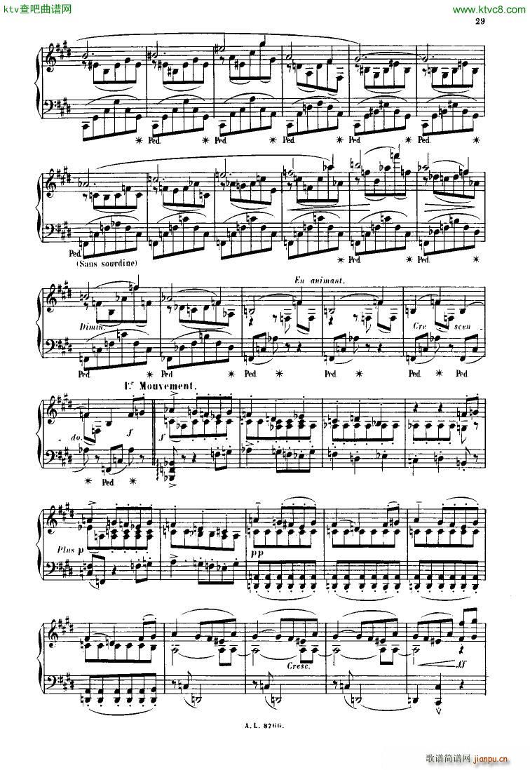 d indy Tableaux de Voyage Op 33(钢琴谱)26