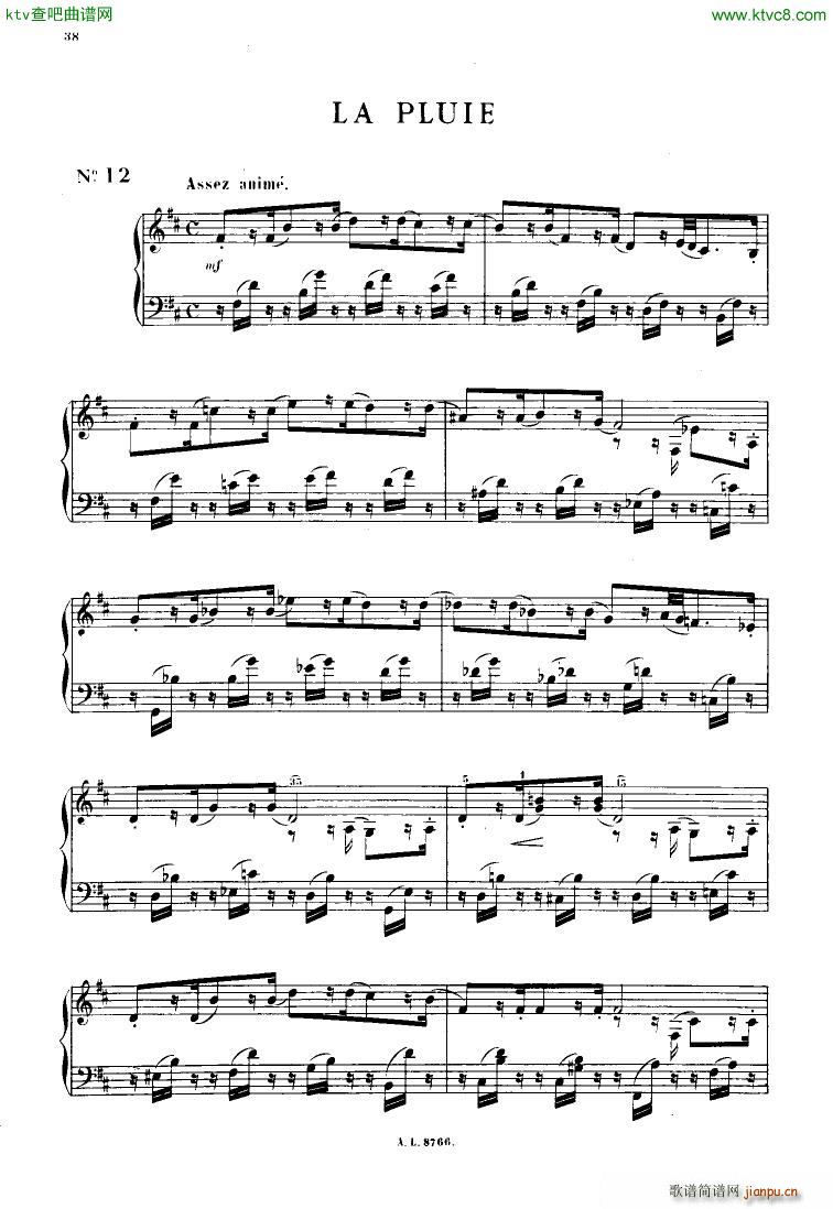 d indy Tableaux de Voyage Op 33(钢琴谱)35