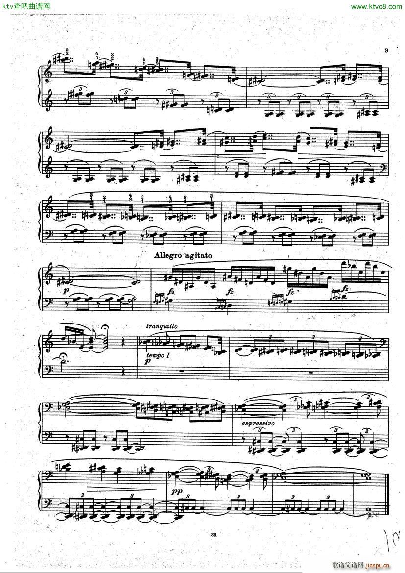 Hurum Op 17 Gotiske Billeder(钢琴谱)8