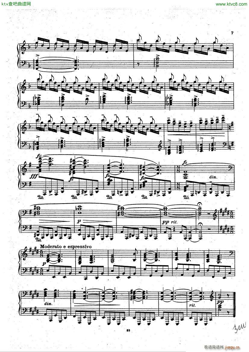 Hurum Op 17 Gotiske Billeder(钢琴谱)6