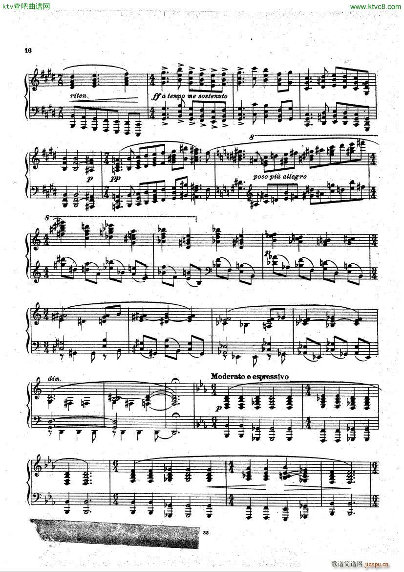 Hurum Op 17 Gotiske Billeder(钢琴谱)15