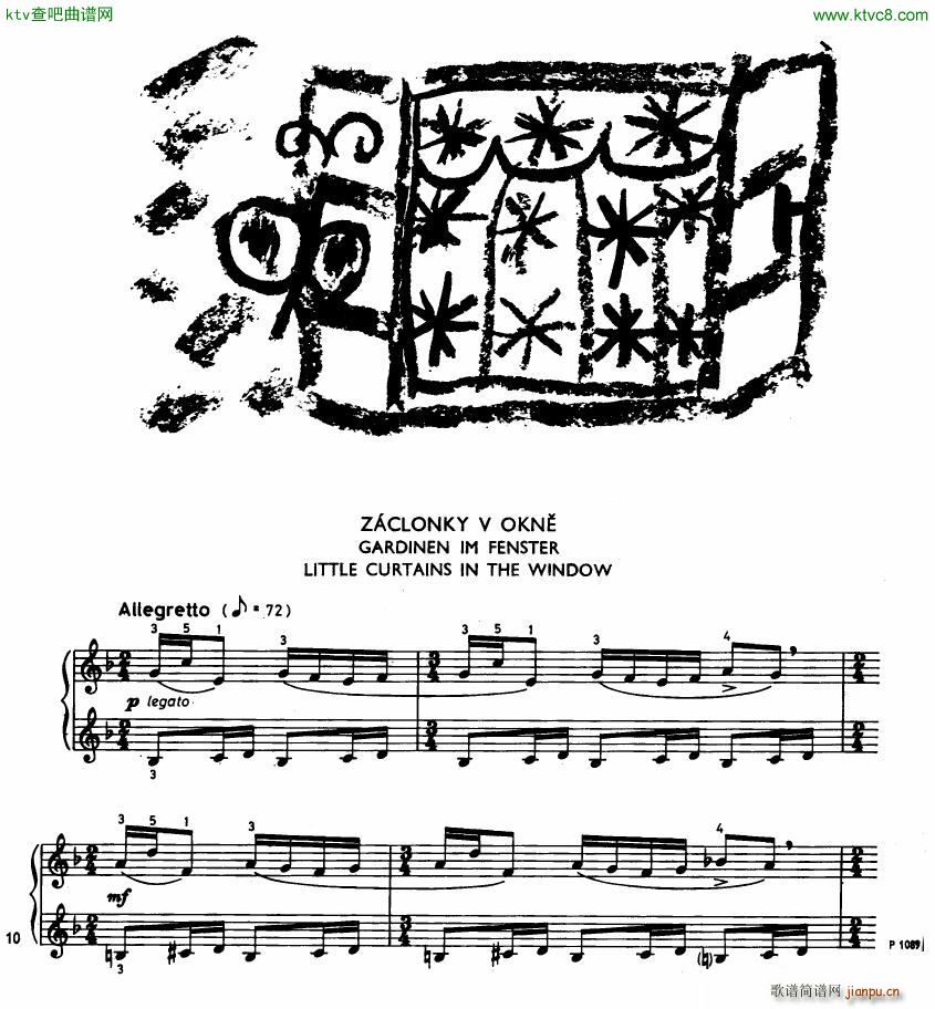Hurnik ursuline street suite(钢琴谱)7