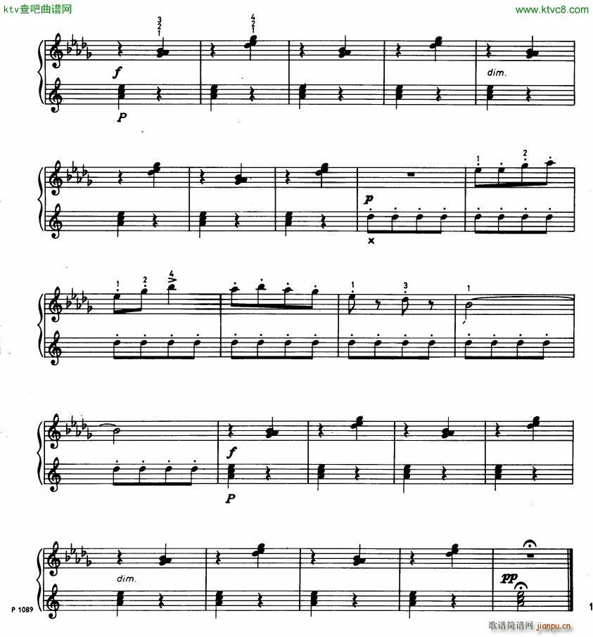 Hurnik ursuline street suite(钢琴谱)10