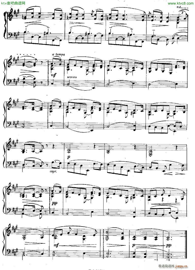 guastavino 10 cantilenas 08(钢琴谱)3