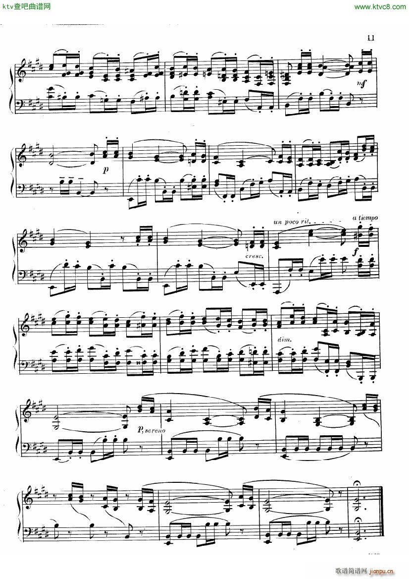 guastavino mis amigos(钢琴谱)11