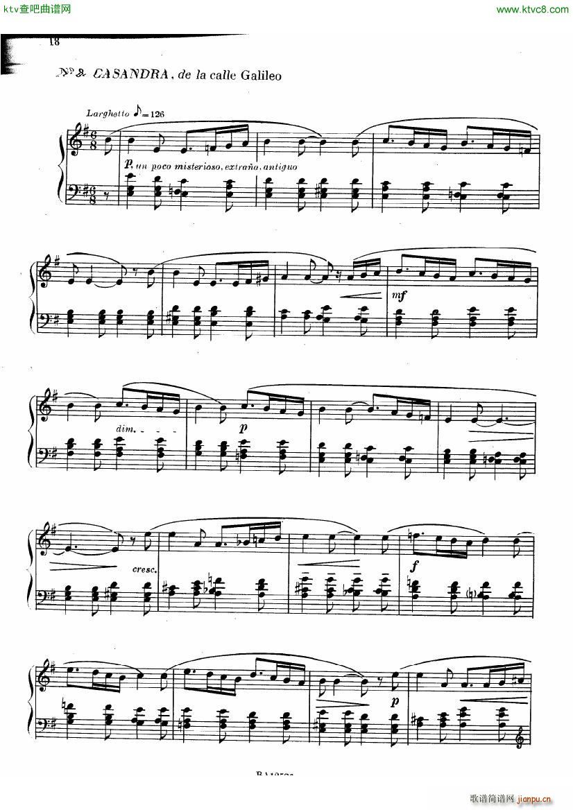 guastavino mis amigos(钢琴谱)18