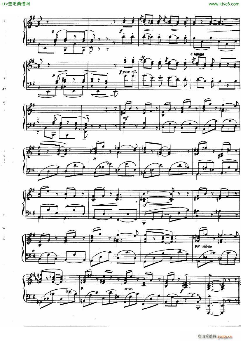 guastavino cantos popolares(钢琴谱)6