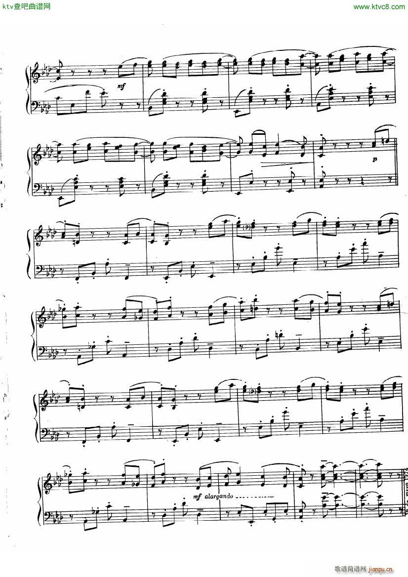 guastavino cantos popolares(钢琴谱)10