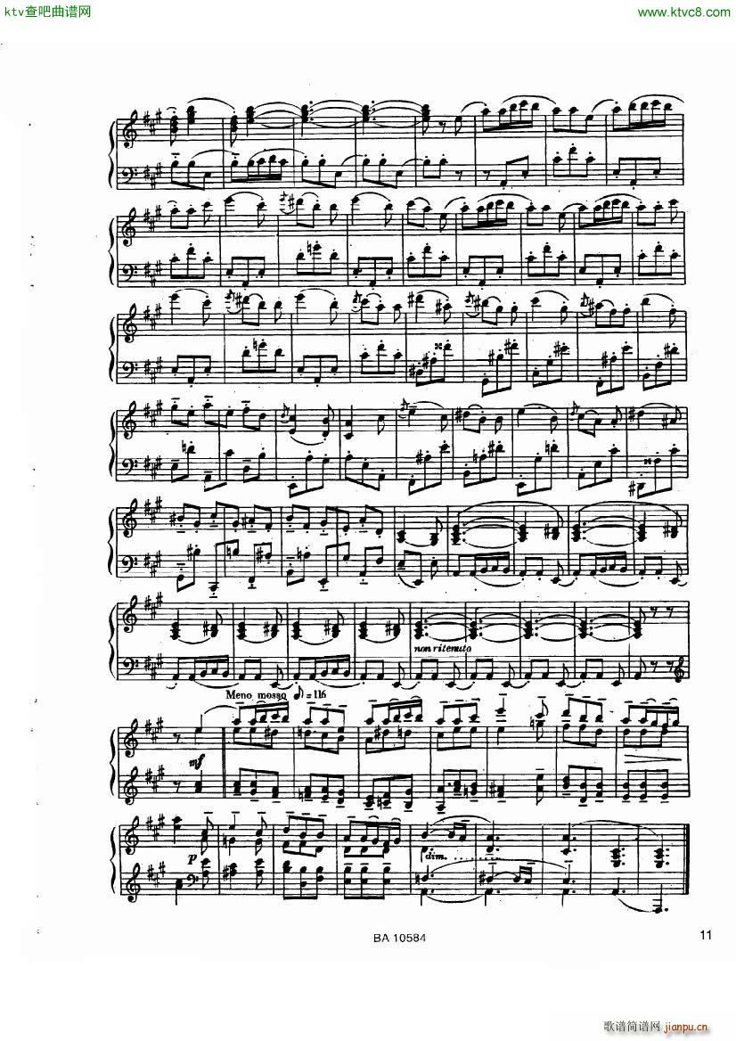 guastavino 10 preludios para piano(钢琴谱)1