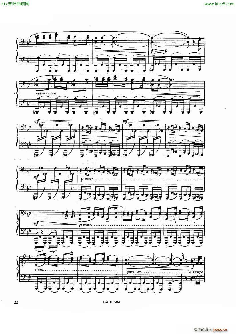 guastavino 10 preludios para piano(钢琴谱)19