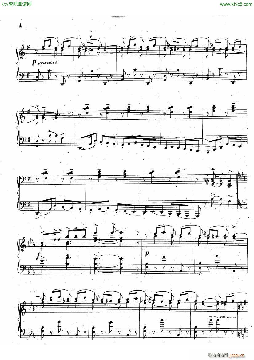 guastavino suite argentina(钢琴谱)3