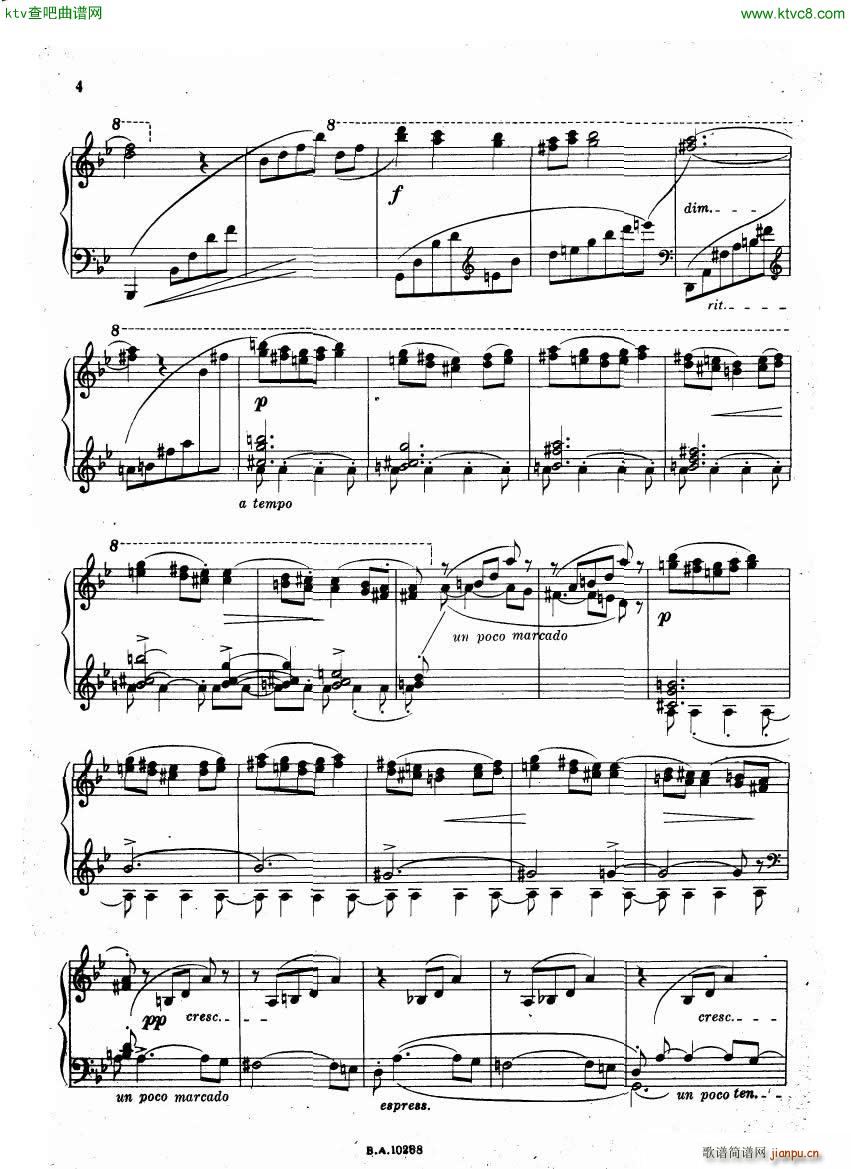 Guastavino Sonatina(钢琴谱)3