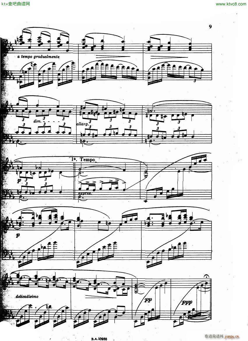 Guastavino Sonatina(钢琴谱)8