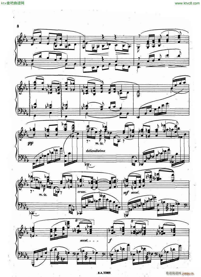 Guastavino Sonatina(钢琴谱)7