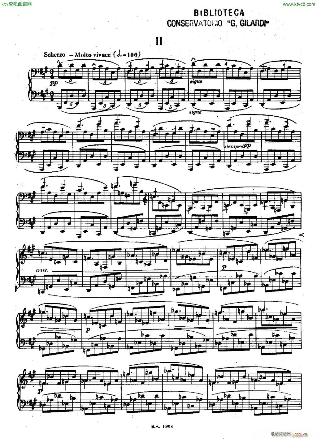 Guastavino Sonata(钢琴谱)6