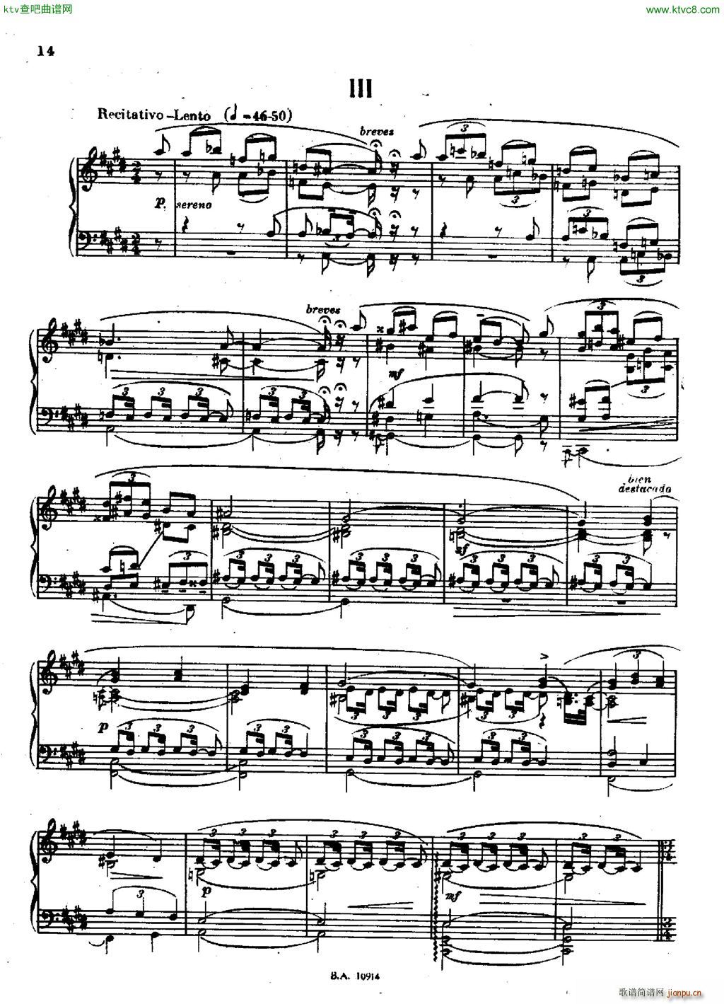 Guastavino Sonata(钢琴谱)13