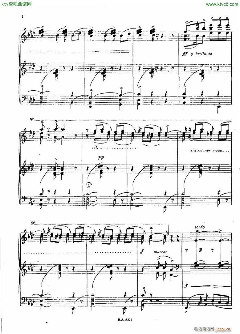 Guastavino Gato(钢琴谱)3